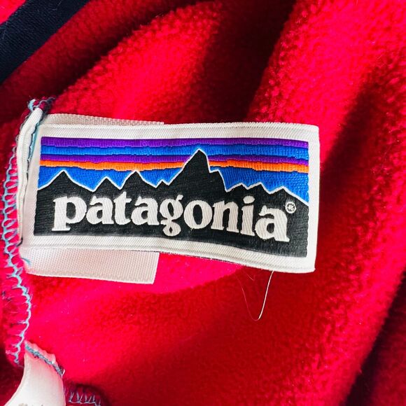 Patagonia Synchilla Re-Tool Snap-T Fleece Pullover Girls Sz XL/14 - Picture 7 of 12